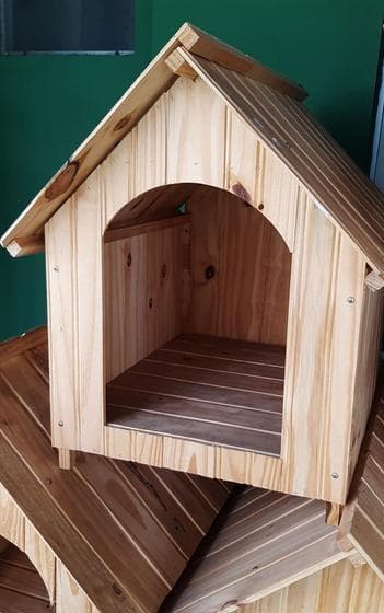 Casinha de Madeira Tratada Médio 2