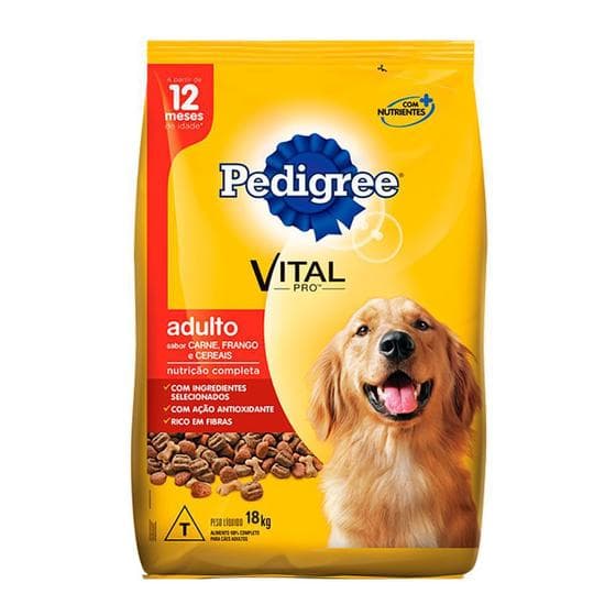 Ração Pedigree Vital Pro Cães Adultos 15kg 3