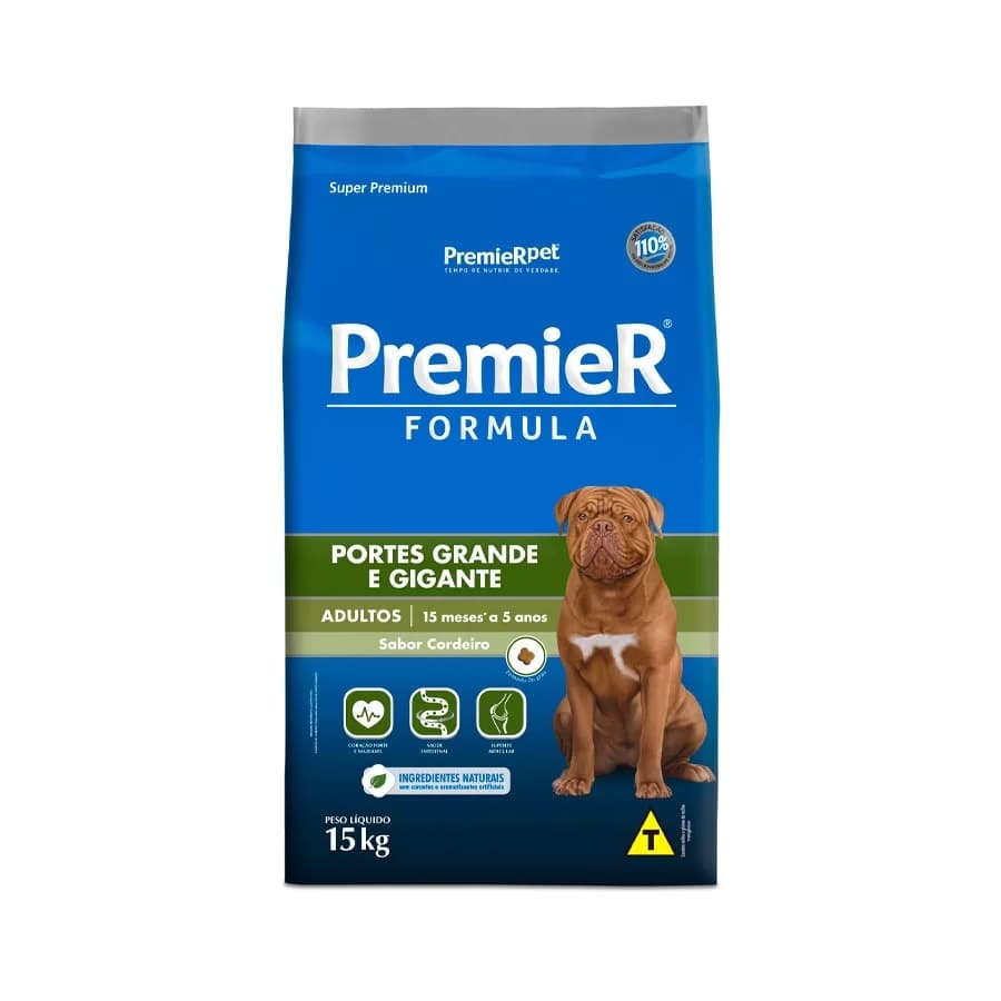 Ração Premier Fórmula Cães Adultos 15kg 2