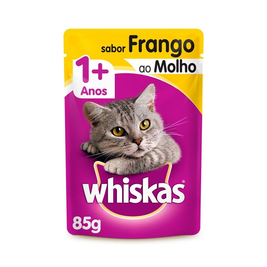Sachê Whiskas Frango 85g