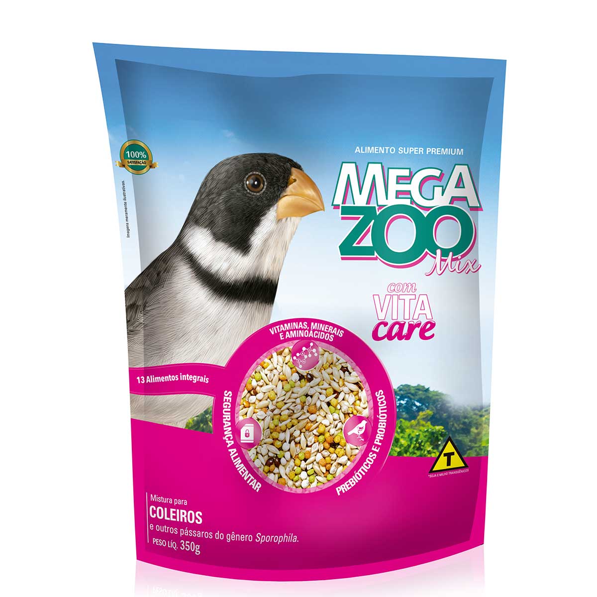 Mistura de Sementes para Canários 1kg 2